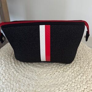 HAUTE SHORE Black Textured Pouch